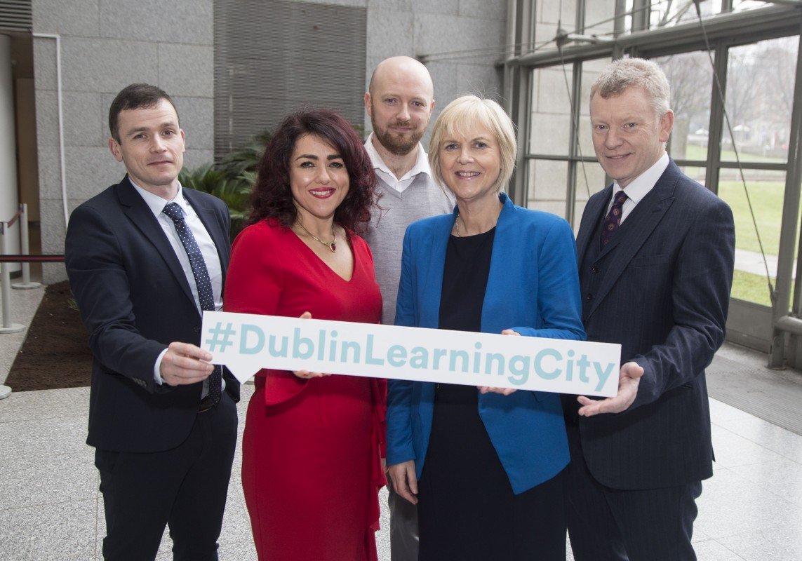 Denise McMorrow, Student Experience Manager, IADT, Paul Curran Dublin Learning City, Dr. Andrew Power, Registrar, IADT