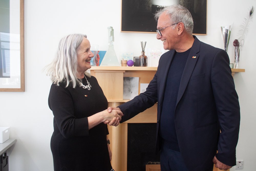 Vincent Melilli, Direteur Général, Ecole Supérieure des Arts Visuels de Marrakech ; Dr Annie Doona, President, IADT