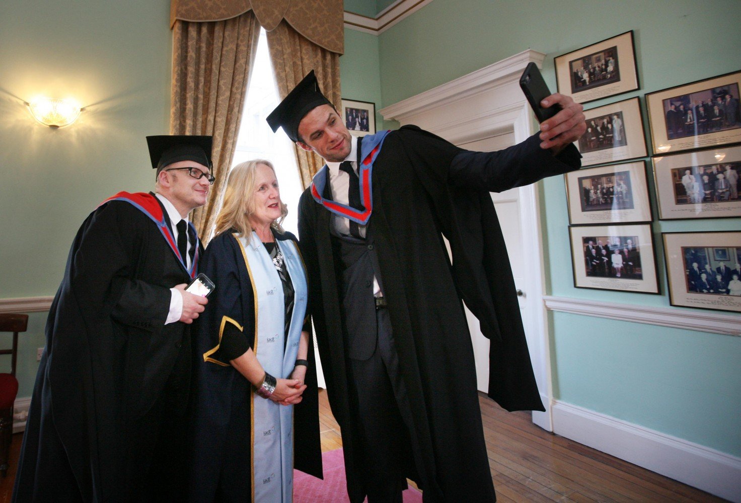 Lenny Abrahamson, Niall Breslin and Dr. Annie Doona