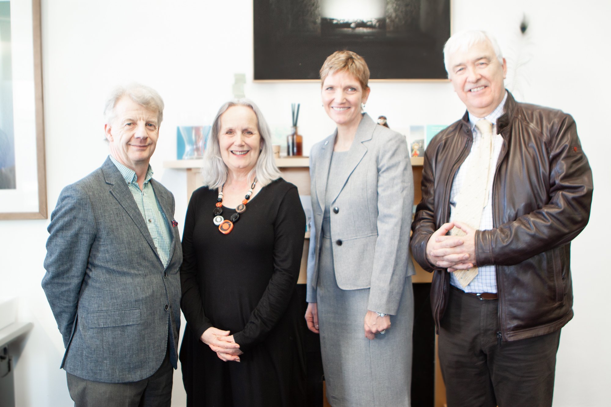 Gerry O'Sullivan, HEA, Dr Annie Doona, IADT, Dr Janet Morrison, Sheridan College & Dr Joe Ryan, THEA