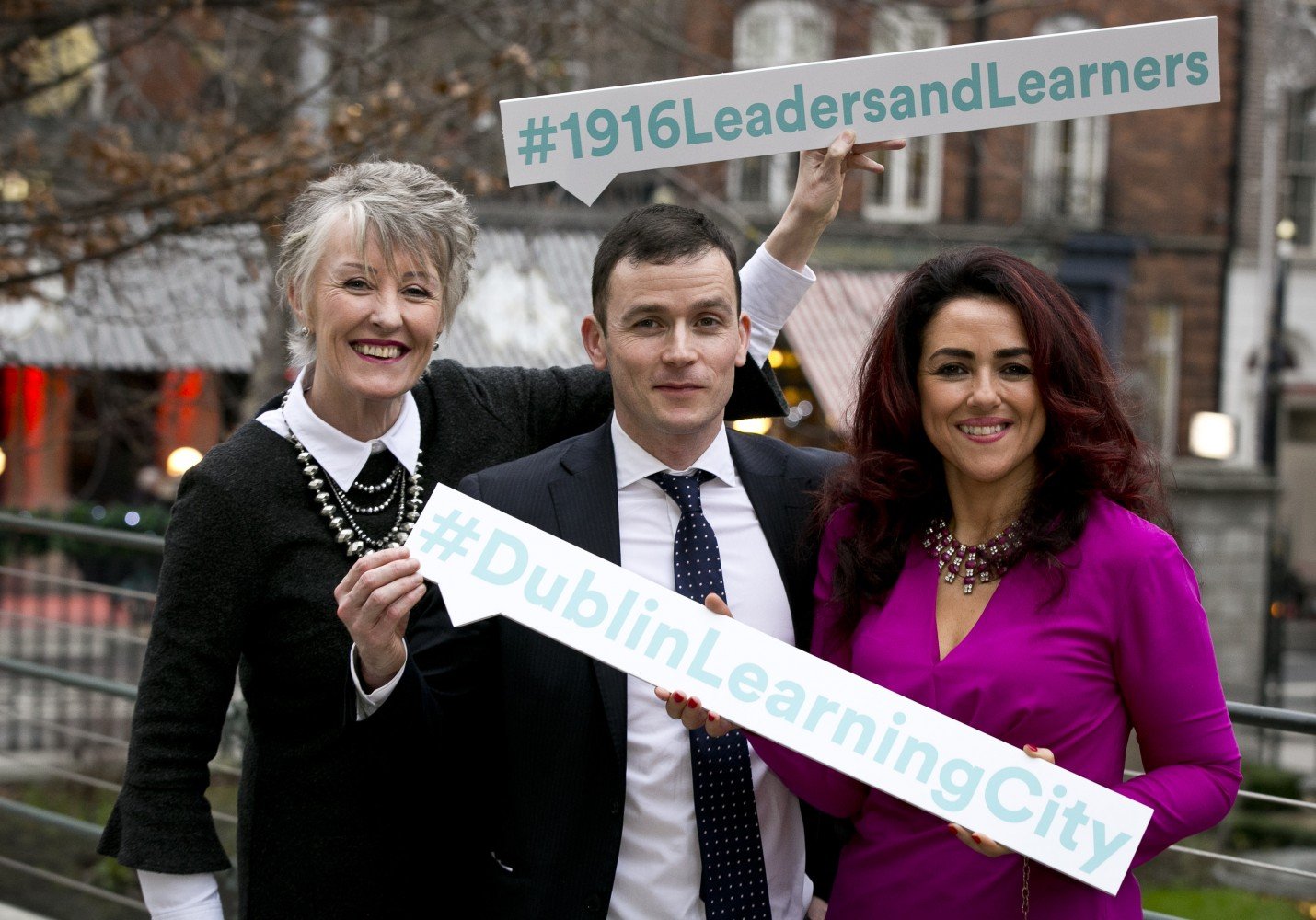 Dr. Anna Kelly, Chair at PATH Leinster Pillar 1 Consortium, Trevor Purtill, Research & Development Programme Manager (MIE) & Denise McMorrow, Student Experience Manager, IADT