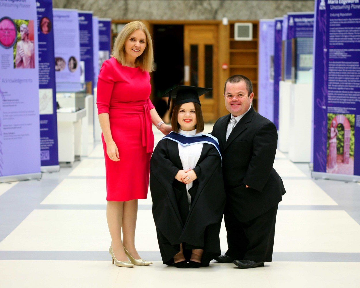 Cath Burke, Sinéad Burke and Chris Burke