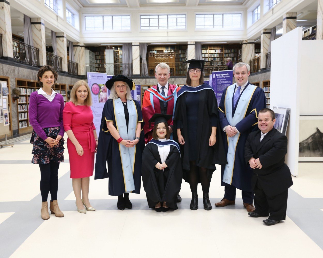 Lisa Murphy, Cath Burke, Dr. Annie Doona, Dr. Andrew Power, Ann O'Dea, David Holohan, Chris Burke and Sinéad Burke