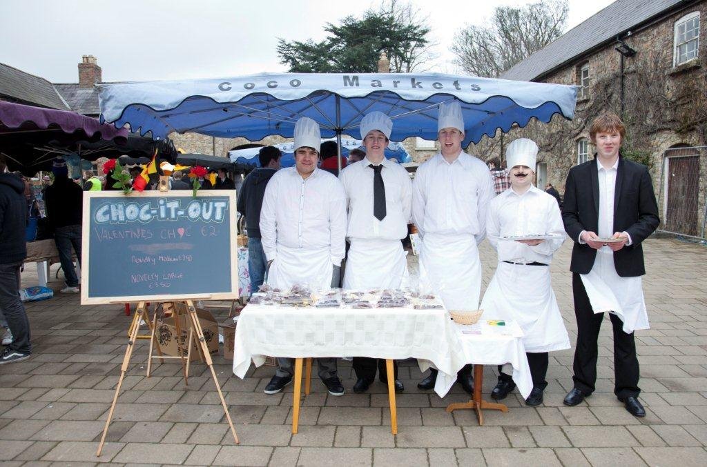 IADT students taking part in the Stalls Project