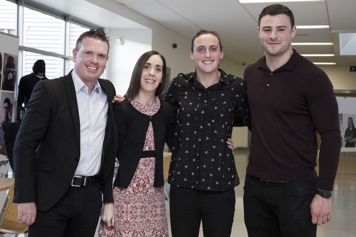 Derry Mcveigh, Dr. Olivia Hurley, Hannah Tyrrell & Robbie Henshaw