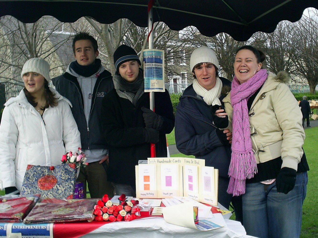 IADT students taking part in the Stalls Project