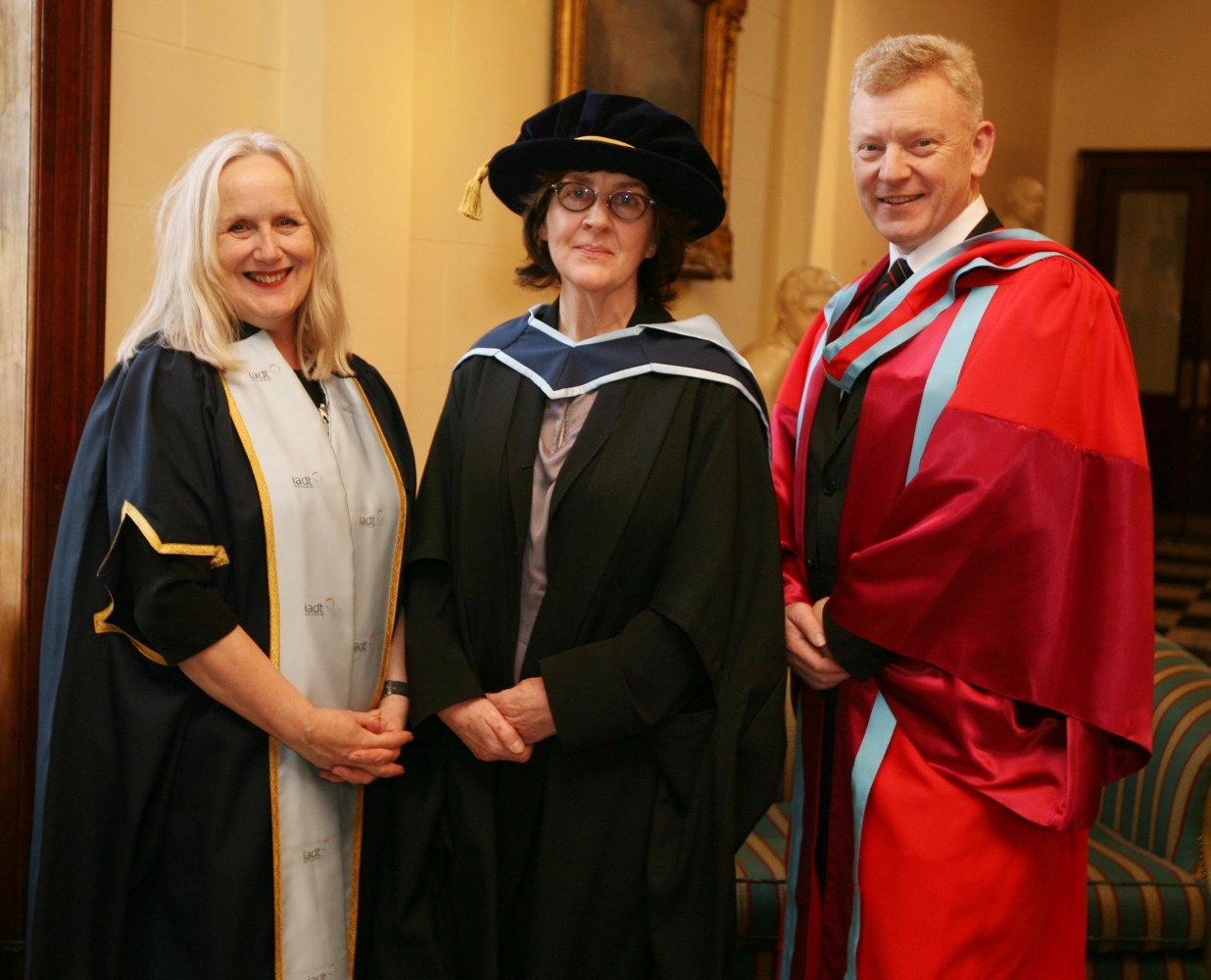 Dr. Annie Doona, Consolata Boyle and Dr. Andrew Power