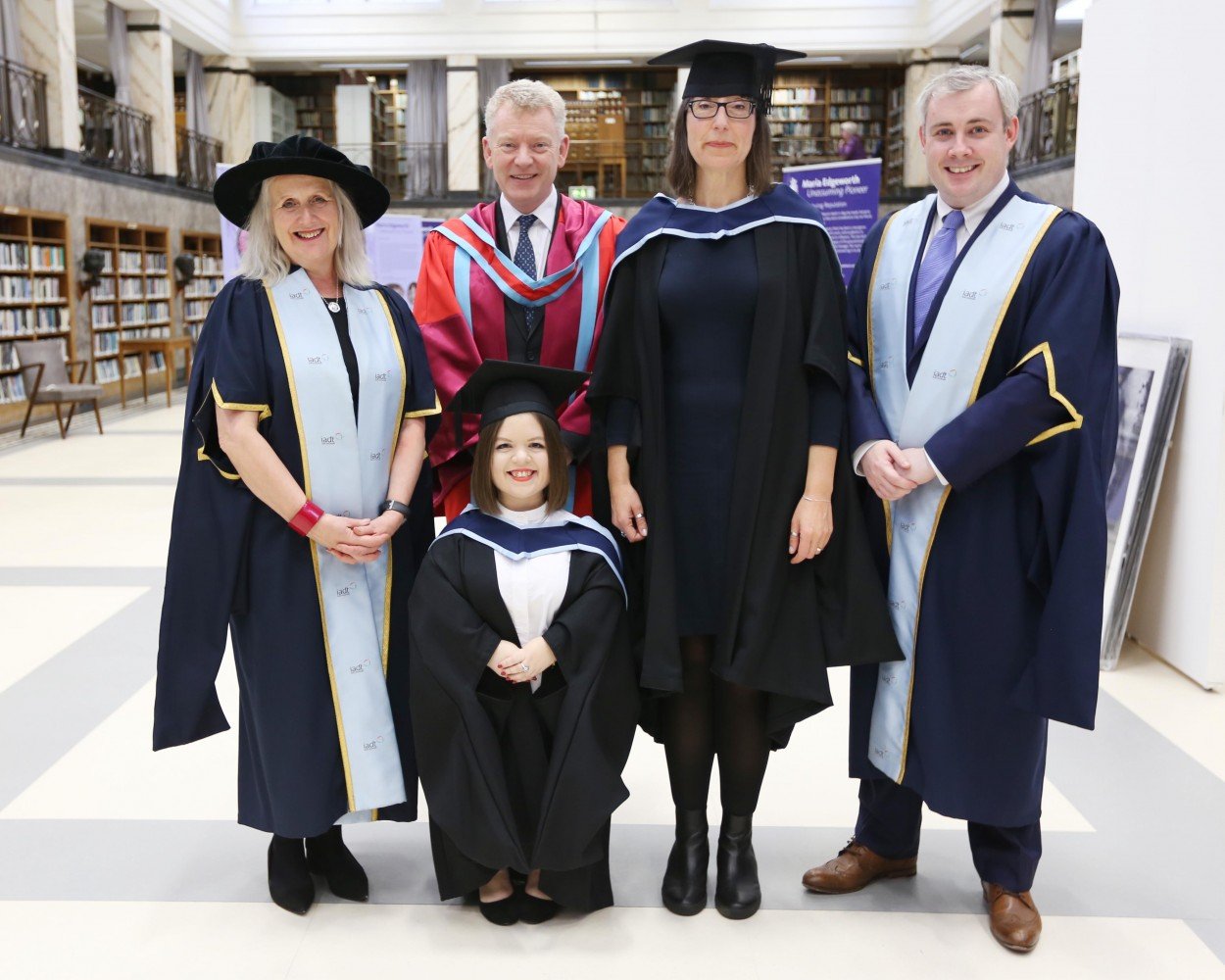 Dr. Annie Doona, Dr. Andrew Power, Ann O'Dea, David Holohan and Sinéad Burke