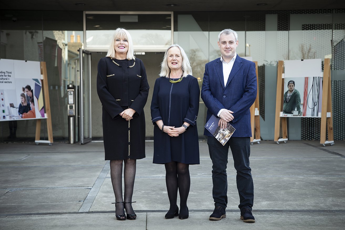 Minister Mitchell O'Connor, Dr. Annie Doona and David Holohan