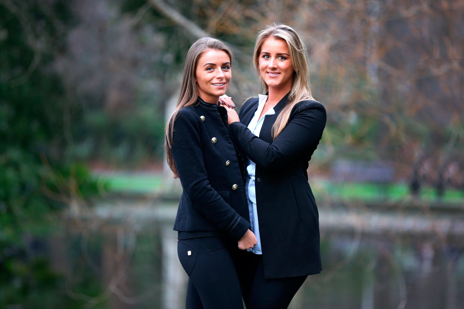 Freddy Jeans sisters Elena and Malindi Demery. Photo: David Conachy